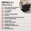 MONZANA® Fahrradanhänger mit 90L Kunststoffwanne inklusive Produktbild-Vorschau 10