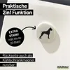 Huuraa Magnet Deutscher Boxer Silhouette 59mm Produktbild-Vorschau 3