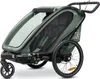 hauck 3in1 Fahrradanhänger Bike n' Walk Duo Dark-green Produktbild-Vorschau 13