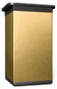 8er Set sossai moderne Möbelfüße in Gold 80mm Produktbild-Vorschau 2