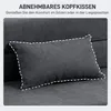 HOMCOM 3 in 1 Schlafsessel, klappbares Schlafsofa mit Produktbild-Vorschau 6