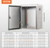 16x12x6" obudowa elektryczna ze stali nierdzewnej IP66 Podgląd zdjęcia produktu 7