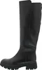 A black leather boot shown from the side against a white background. Produktbild-Vorschau