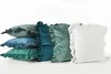Samt Kopfkissenbezug 25 45x45 cm Blau Produktbild-Vorschau 5