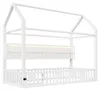 Hausbett 90x200 cm mit Sicherheitszaun und 7-Farben-LED, Produktbild-Vorschau 8