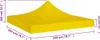 vidaXL Toit de tente de réception 2x2 m jaune 270 g/m Voir les images du produit 5