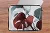 MuchoWow® Laptop Hülle 17 Zoll Laptoptasche Monstera - Rot Produktbild-Vorschau 6
