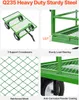 SucceBuy-Gartenkarre aus Stahl, 1200 Pfund Tragkraft, Produktbild-Vorschau 4
