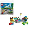 A LEGO City playset packaging and a separate display of the assembled toy. Podgląd zdjęcia produktu
