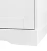 Armoire d'entrée blanche Sweiko avec espace de rangement Voir les images du produit 5
