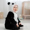 Onesie Kigurumi Romper Schlafanzug Kostüm für Baby Panda: Produktbild-Vorschau 8