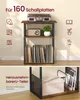 VASAGLE Plattenspieler Regal, HiFi Rack mit Schallplatten Produktbild-Vorschau 3