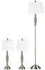 HOMCOM B31-334V90, set van 3 vloer- en bureaulampen - B Productafbeelding-voorbeeld 6