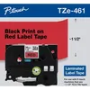 Brother TZE-461 Etiketten erstellendes Band Schwarz auf rot Produktbild-Vorschau 3