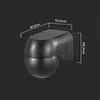 V-TAC VT-8028 23678 Motion detector Black Voir les images du produit 7