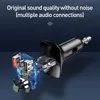 Baseus Bluetooth-Sender / Autoladegerät MP3 Player Schwarz Produktbild-Vorschau 13