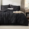 3-teiliges Bettwäscheset , Plissiertes Design, Produktbild-Vorschau 6