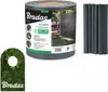 Zaunschutzfolie 19cm x 35m mit 20 Befestigungsclips grau Produktbild-Vorschau 7