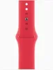 A close-up of a red watch band. Náhľad obrázku produktu