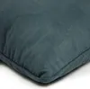 Cuscino in pelle scamosciata grigio carbonio 60x40 Anteprima dell’immagine prodotto 3