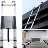 Teleskopický rebrík s hákom - 5 m - Multifunkčný skladací Náhľad obrázku produktu 3
