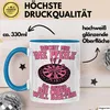 Dart-Spielerin Frauen Geschenk Tasse Reichet Mir Die Pfeile Produktbild-Vorschau 3