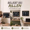 Premium magnetisch bord en krijtbord met houten frame Productafbeelding-voorbeeld 4