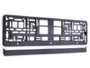 Cornice per targa metallizzata, nera Anteprima dell’immagine prodotto 1
