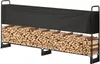 Stojak na drewno opałowe metalowy 259 x 36 x 117 cm Stojak Podgląd zdjęcia produktu 10
