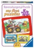Ravensburger Graafmachine, tractor en kiepauto, 3x6st. Voir les images du produit 6