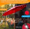 Aopunly Parasol Parapluie de jardin Pavillon avec éclairage Voir les images du produit 3
