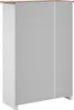 vidaXL Kleiderschrank 3-Türig Weiß 118×50×171,5 cm Kiefer Produktbild-Vorschau 7