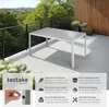 Gartentisch Bianca aus Aluminium und Kunststoff 150 x 90 x Produktbild-Vorschau 2