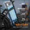 E20 Fat‑Tire‑E‑Fahrrad für Erwachsene, 250W, 48V 13Ah, 120 Produktbild-Vorschau 5
