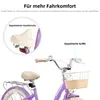 Joystar 20 Zoll-Kinderfahrrad, komplett mit Korb, Klingel, Produktbild-Vorschau 3