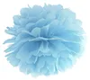 Pompon Ø 25 cm azzurro Anteprima dell’immagine prodotto 1