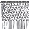 vidaXL Rideau en macramé anthracite 140x240 cm coton Voir les images du produit 3