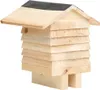 vidaXL Bienenhotel Tanne Massivholz 22x20x20 cm Produktbild-Vorschau 3