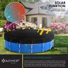 KESSER® Solar Poolabdeckung Pool Abdeckplane mit Stahlseil Produktbild-Vorschau 7
