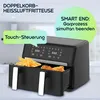 Premium Dual-Zone Heissluftfritteuse, Doppelkorb, 2x 4,5 l, Produktbild-Vorschau 6