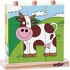 Woody Woody Würfelpuzzle Tiere 93055 Produktbild-Vorschau 8