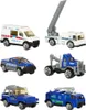 KIK - TIR-Transporter + Polizeiwagen aus Metall Produktbild-Vorschau 22