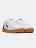 Under Armour, color blanco, suela de goma color caramelo, Vista previa de la imagen del producto 3