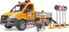 bruder 02677 MB Sprinter Kommunal mitFahrer L+S Modul und Produktbild-Vorschau 9
