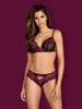 Set Tulia in due pezzi nero-rosa colore-L/XL Anteprima dell’immagine prodotto 6