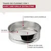 Tamis de cuisine inox extra fin 18 cm de diamètre Voir les images du produit 6