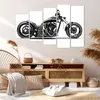 Bild auf Leinwand - Leinwandbild - Freiheit Motorrad Produktbild-Vorschau 7