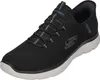 A single black Skechers sneaker is shown against a white background. Náhled obrázku produktu
