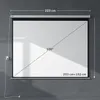 HOMCOM 4:3 Elektrické premietacie plátno 203 x 152 cm, Náhľad obrázku produktu 3