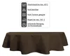 Tischdecke oval braun 130x220 cm Leinenoptik Lotuseffekt Produktbild-Vorschau 5